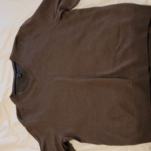 Brown wool sweater